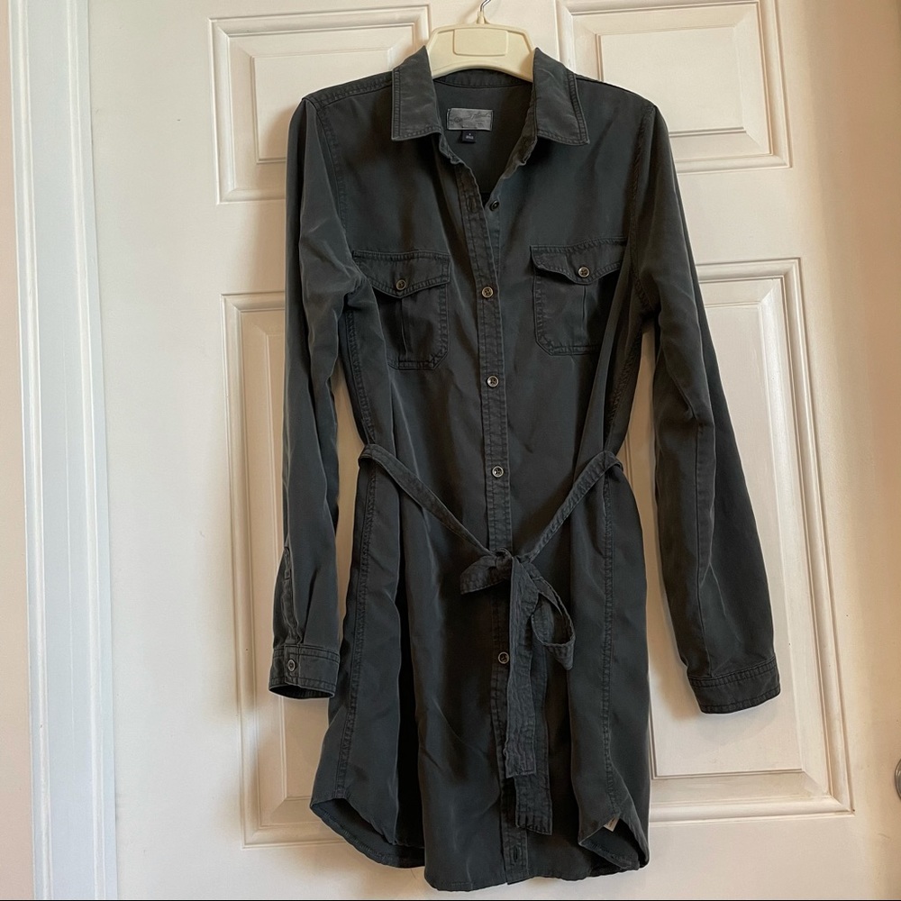 Universal Thread Button Down Tunic Dress